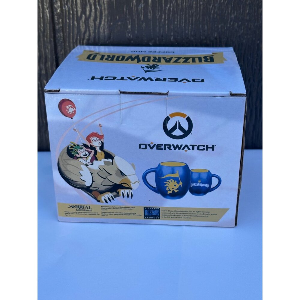Overwatch Blizzard World of Warcraft Murloc Logo Coffee Mug New - Picture 5 of 7